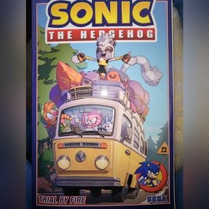 Sonic the Hedgehog Trial By Fire Comic